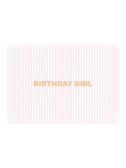 Postkarte 'Birthday Girl'